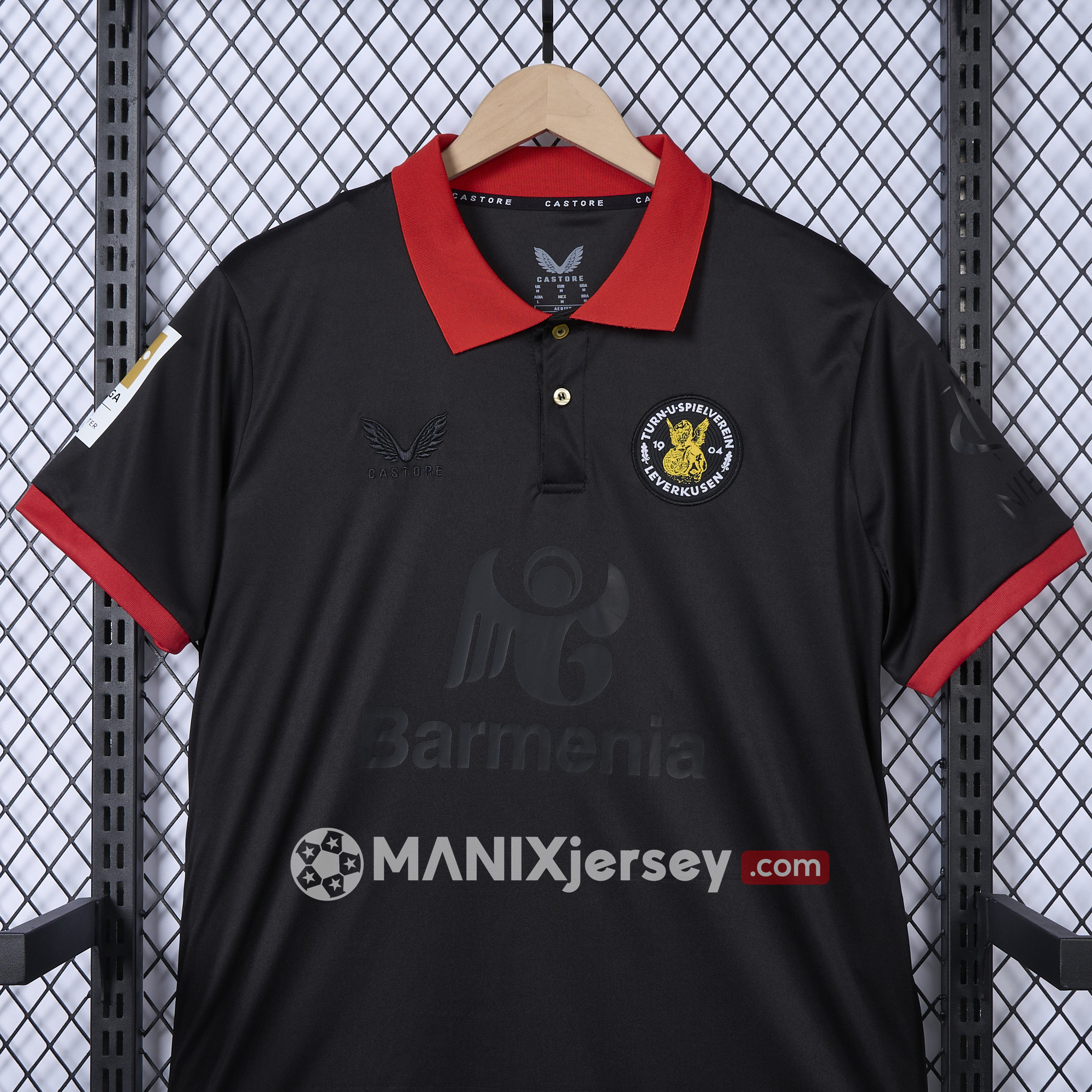 ManixJersey.com | Bayer 04 Leverkusen 24-25 120th Anniversary Jersey - Fans Version -Customize Name, Number and Patch | Worldwide Shipping