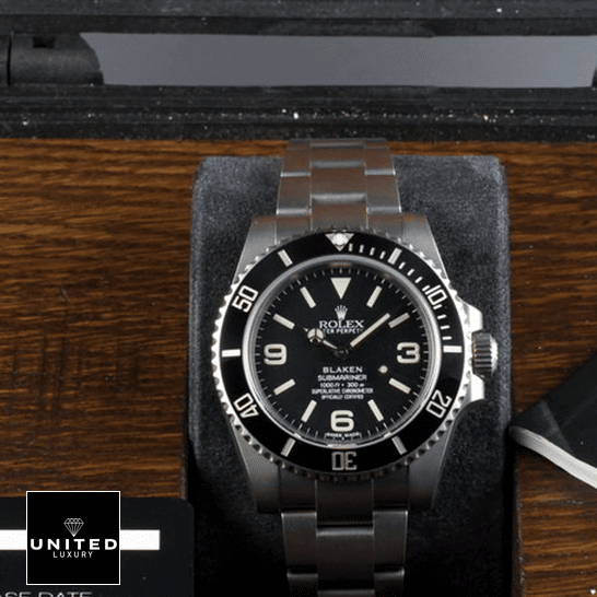 Rolex Submariner 6190 Blaken Black Dial Replica 5 Rolex Blaken Submariner 6190 Replica inside the box