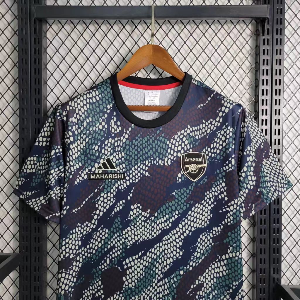 ManixJersey.com | Arsenal x M.A.H.A R.I.S.H.I Limited Edition Jersey - Fans Version -Customize Name, Number and Patch | Worldwide Shipping