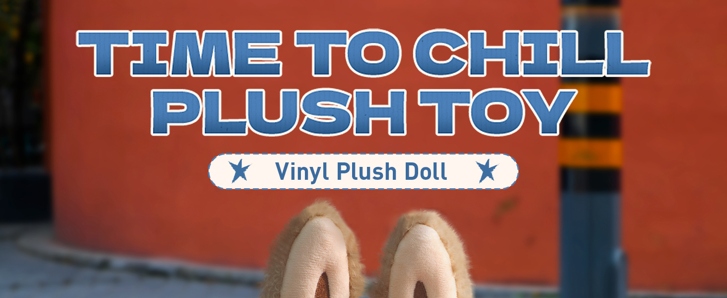 POP MART THE MONSTERS Time to Chill Plush Toy Vinyl Plush Doll