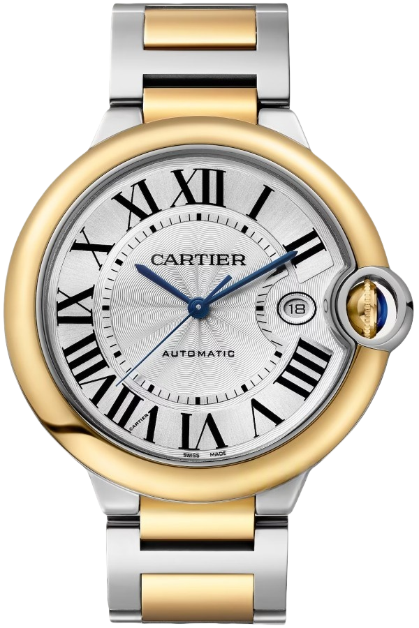 Cartier Ballon Bleu W2BB0039 Super Clone Watch – Two-Tone Steel & Gold Blue Dial Replica