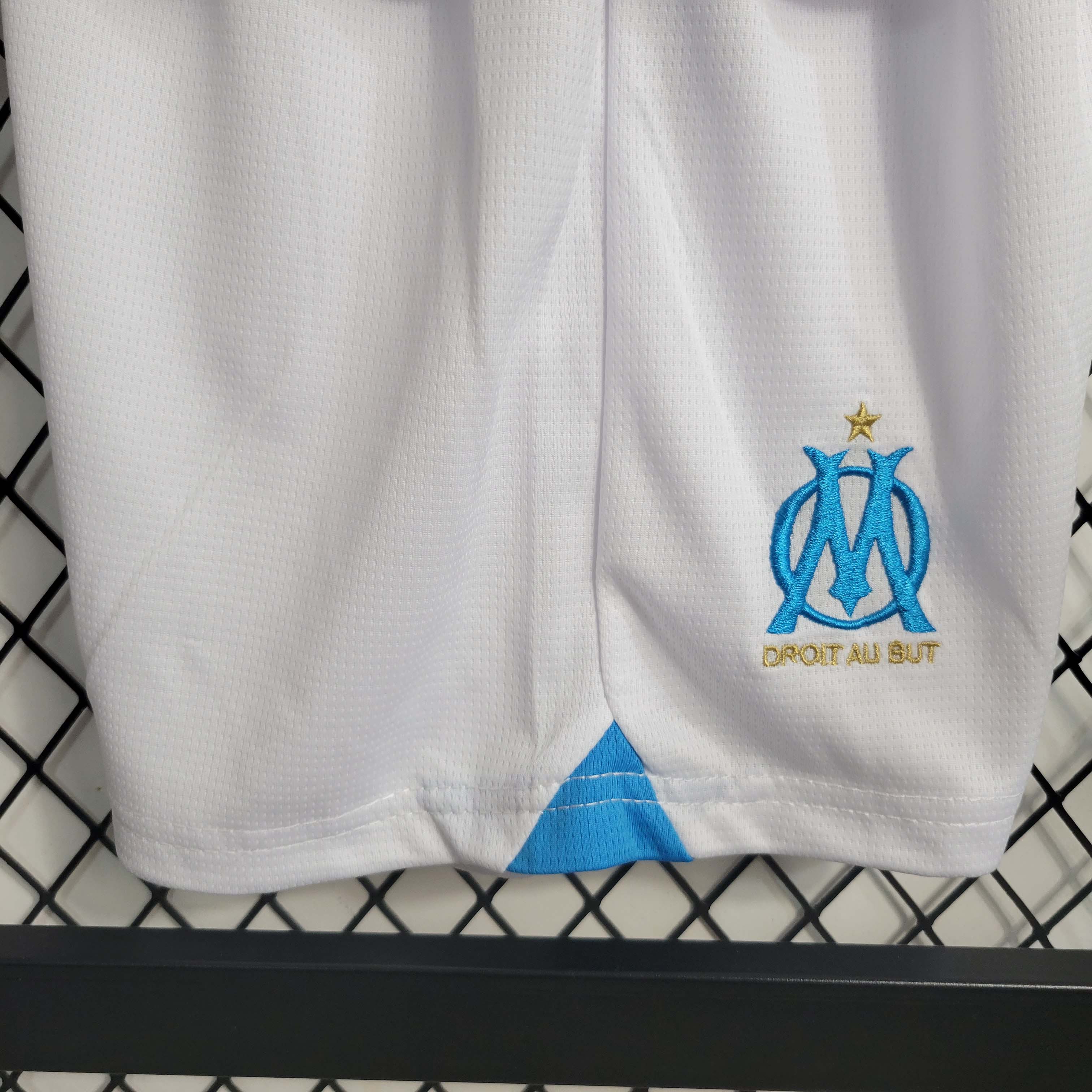 2023/2024 Olympique de Marseille Home Football Shirt 1:1 Thai Quality Kids Size:football jersey mysite: unitedjerseyfootball 邓江浪:football