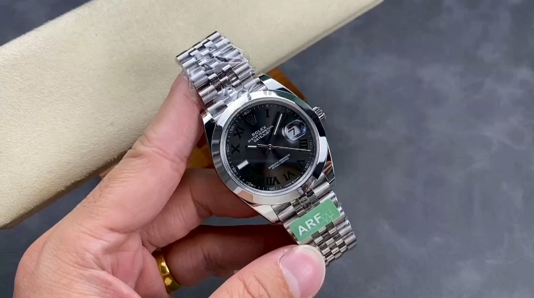 Rolex Datejust II Perpetual Grey Roman Dial 126300Jubilee Replica-fasswatch