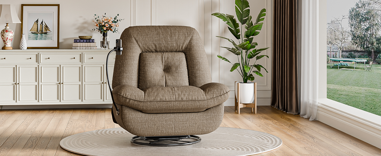 leather recliner