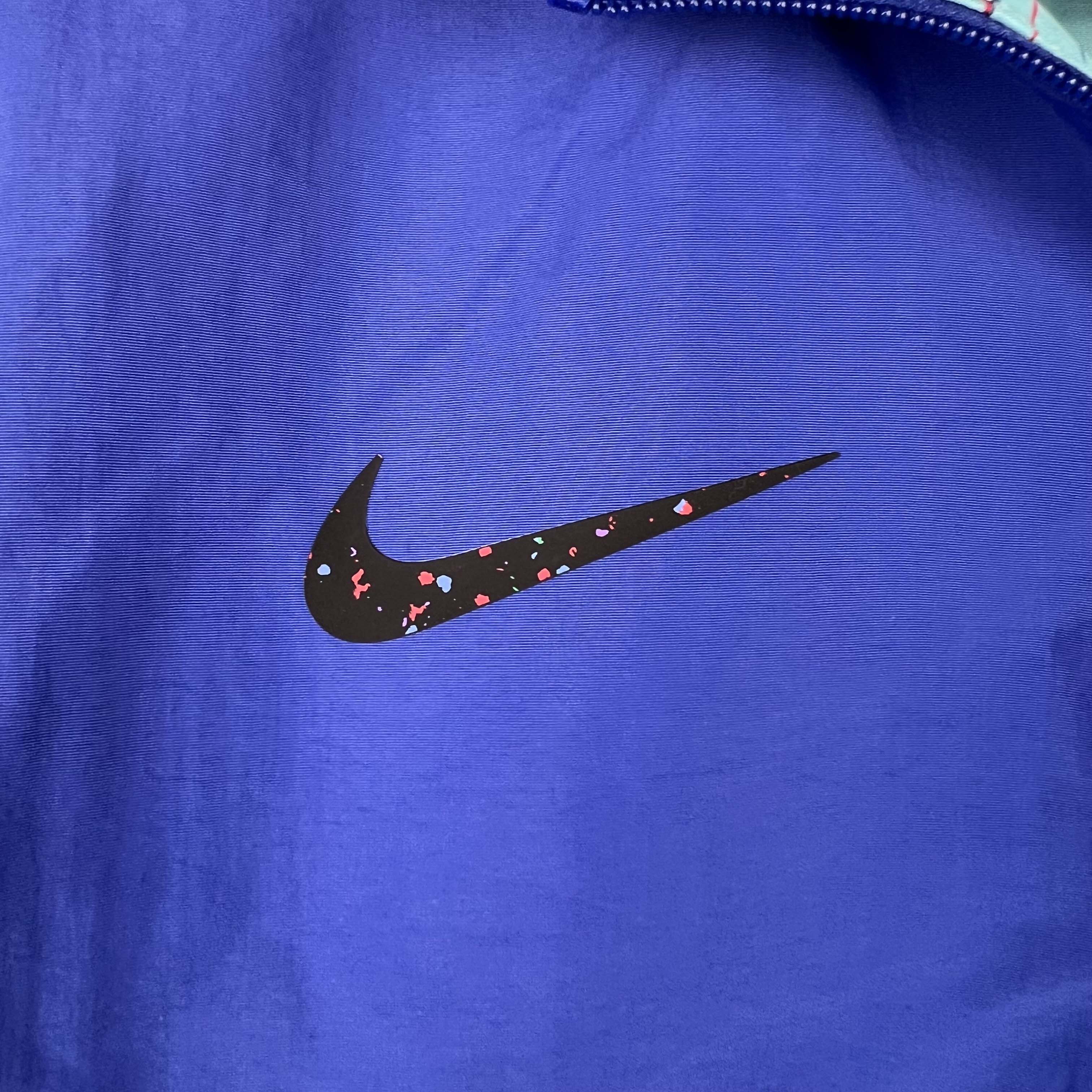 2023/2024 Barcelona Reversible Windbreaker Blue Soccer Jersey 1:1 Thai Quality:football jersey mysite: unitedjerseyfootball 邓江浪:football