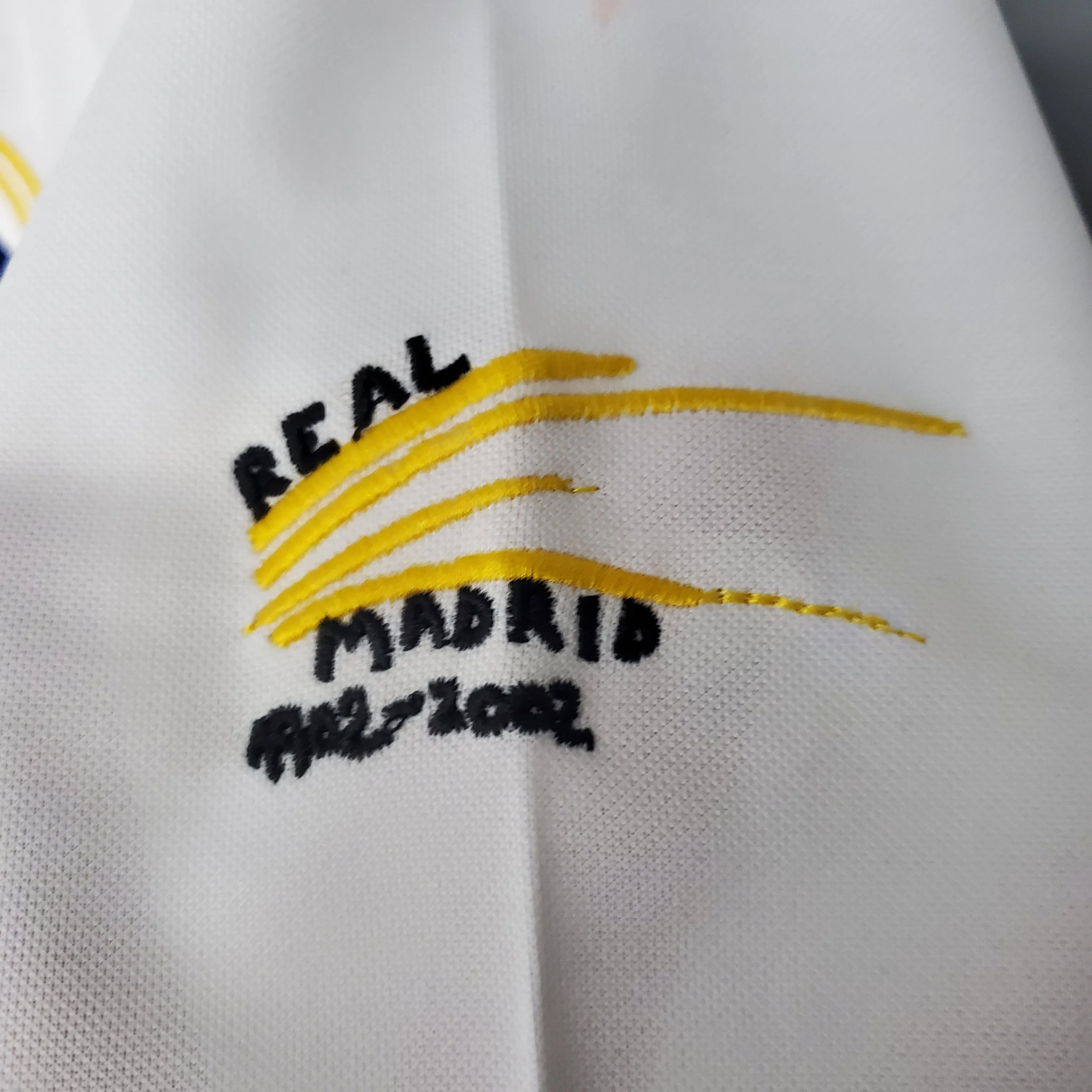 02-03 Real Madrid home soccer jersey-Retro version: Ajax 24-25 Home Stadium Jersey - Fans Version mysite: Adidas luxuryfootballshirts.com: https://www.luxuryfootballshirts.com/