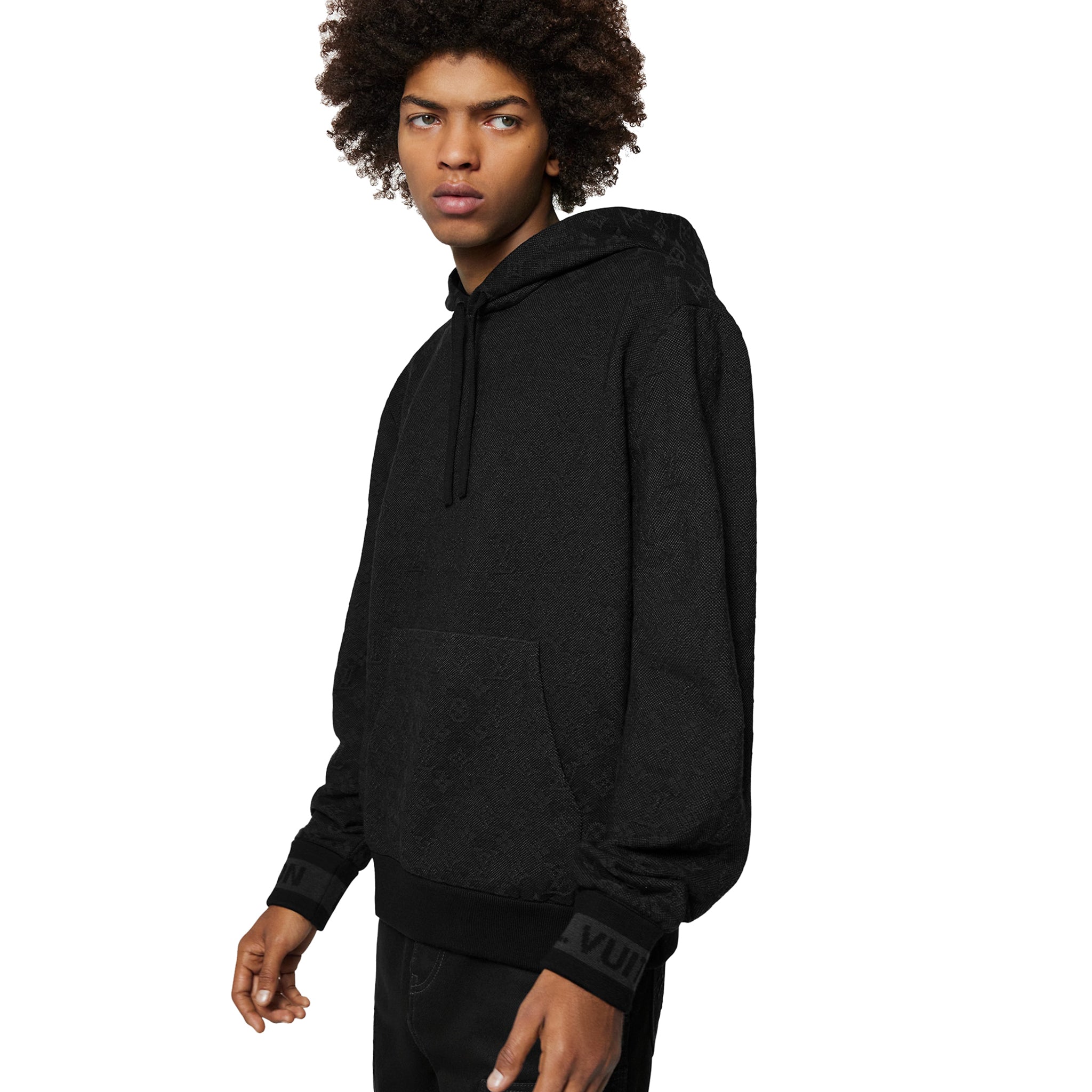 Louis Vuitton Monogram Anthracite Grey Hoodie、mysite、Cacoeks