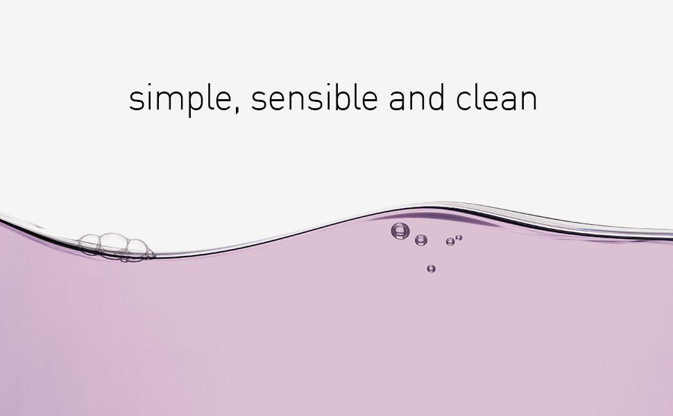 simple sensible and clean