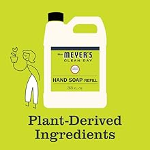 Meyer's Hand Soap Refill, Bulk, Lemon Verbena