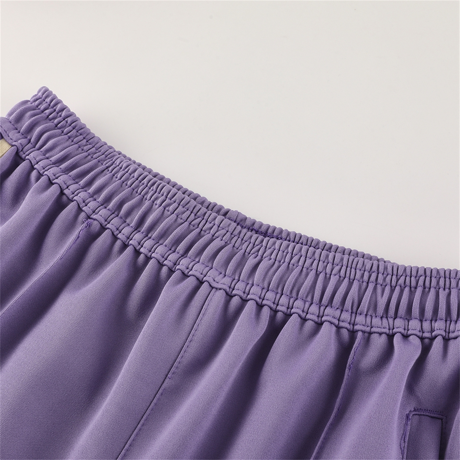 UltraTrikot-Real Madrid 24-25 Throwback Jacket Training Tracksuit - Off-white Jackets & Purple Pants