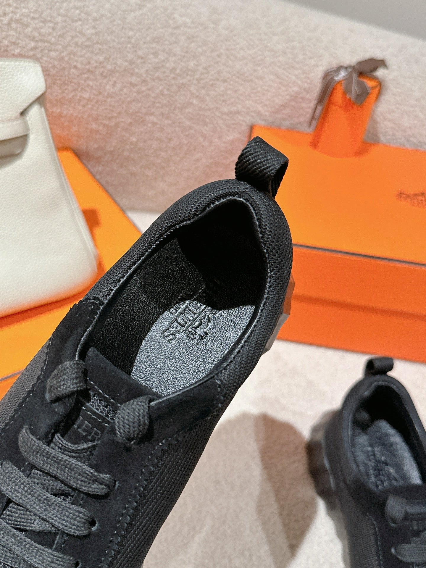MAINLAND SNEAKER IN FULL BLACK SUEDE AND BREATHABLE MESH FABRIC、mysite、Cacoeks