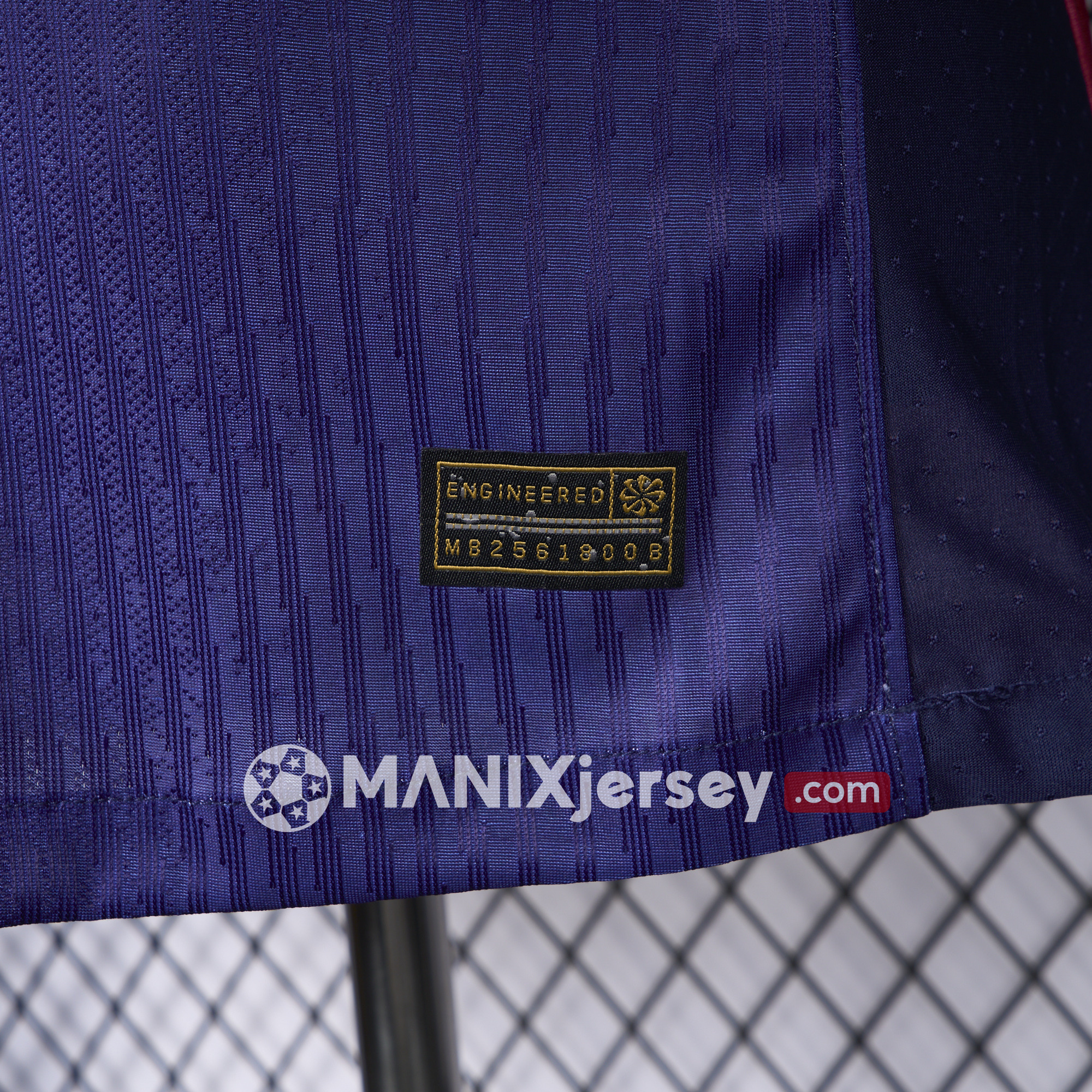 ManixJersey.com | Barcelona 24-25 Home Unsponsored Jersey - Player Version -Customize Name, Number and Patch | Worldwide Shipping