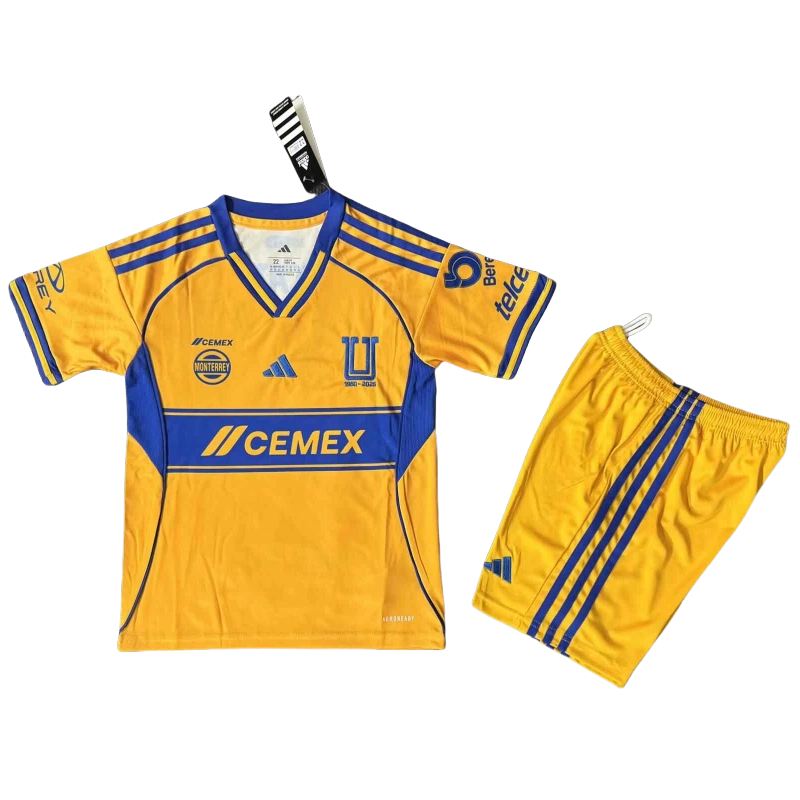 25-26 kids kit Tigres UANL Home soccer jersey-Fans Version: Ajax 24-25 Home Stadium Jersey - Fans Version mysite: Adidas luxuryfootballshirts.com: https://www.luxuryfootballshirts.com/
