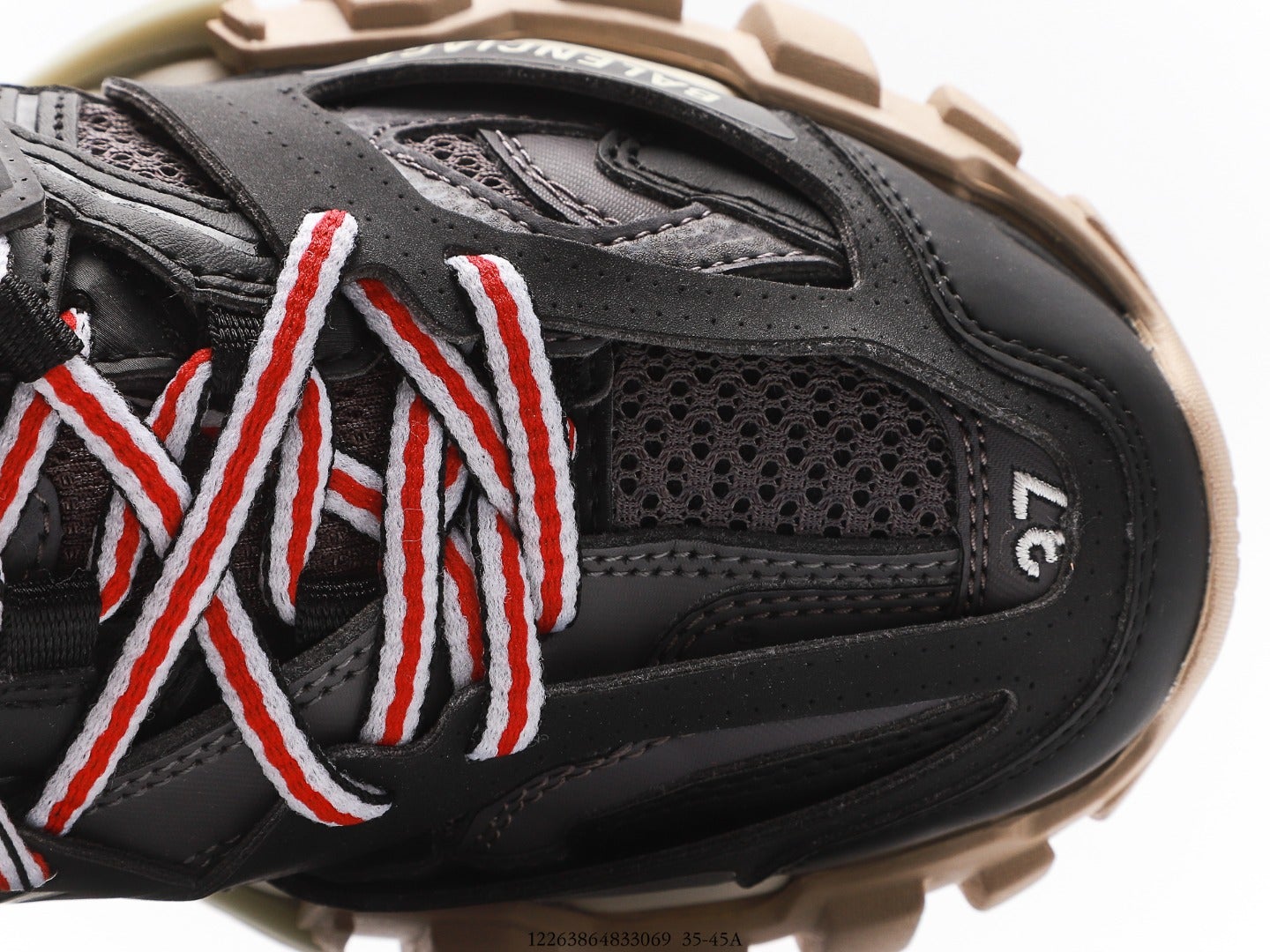 Balenciaga Track Trainer in Black Red、mysite、Cacoeks