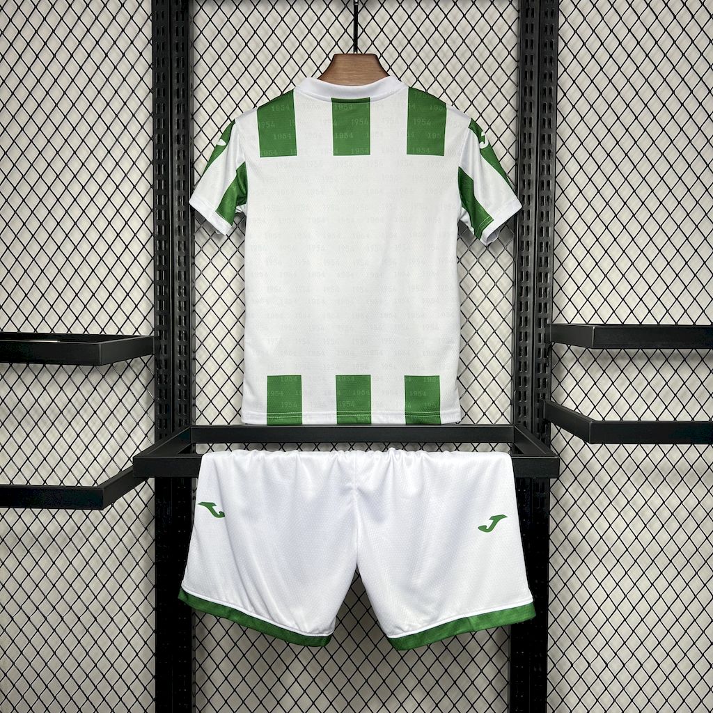 ManixJersey.com | Cordoba CF 24-25 Home Kids Kit -Customize Name, Number and Patch | Worldwide Shipping