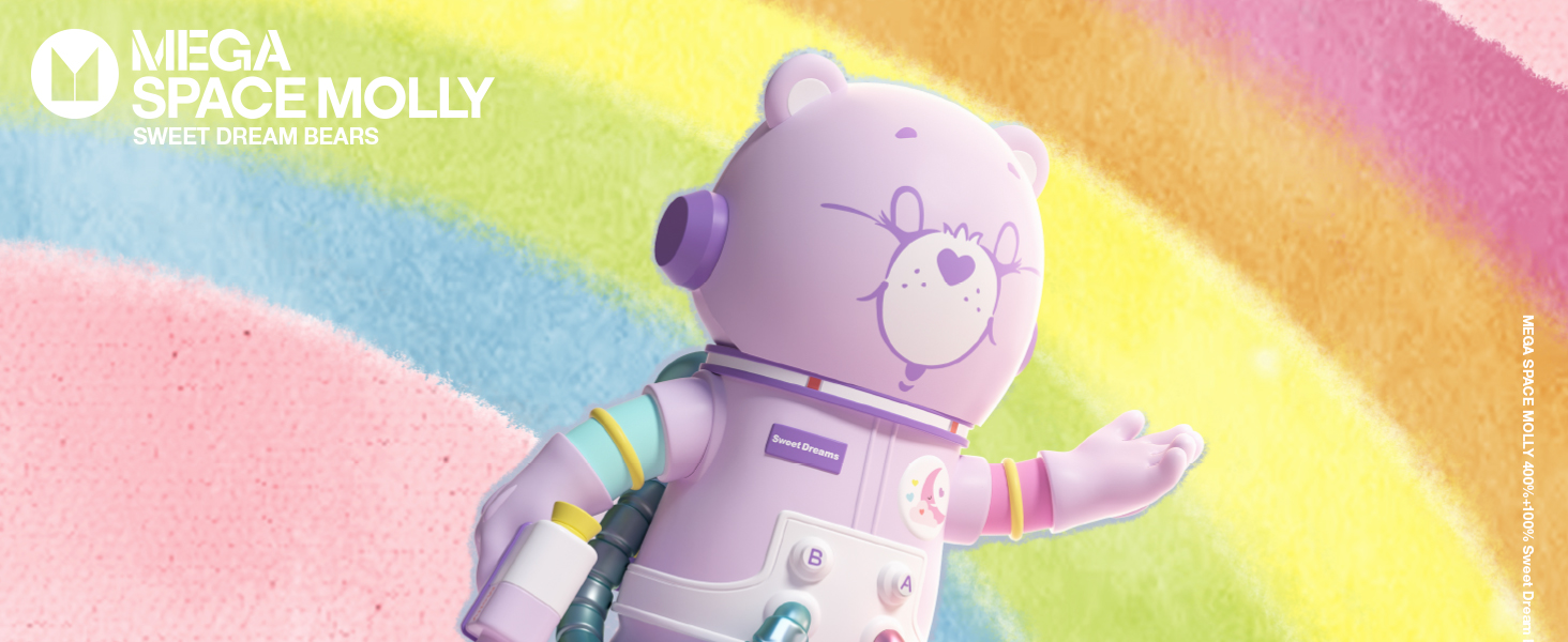 MEGA Space Molly 400%+100% Sweet Dream Bear