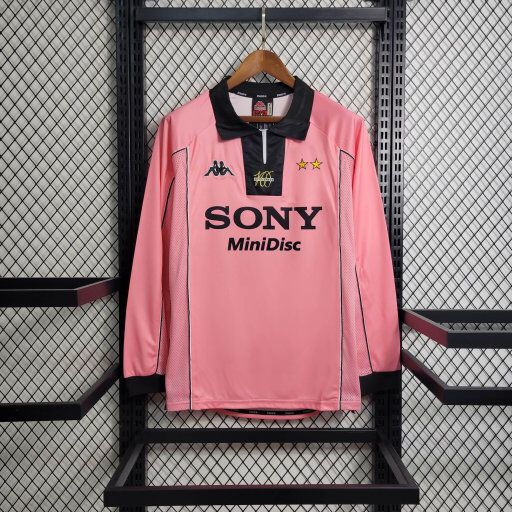 Higojerseys-Retro Juventus 1997-98 Away Stadium Long Sleeve Jersey