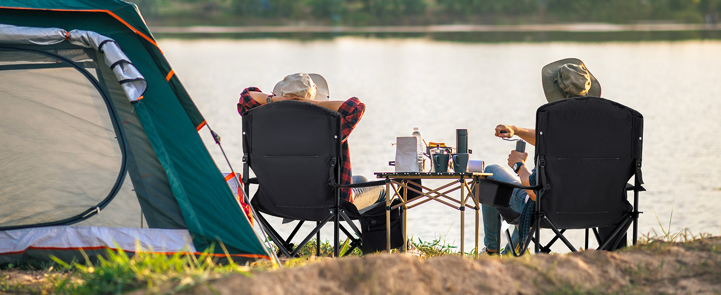 heated camping chair