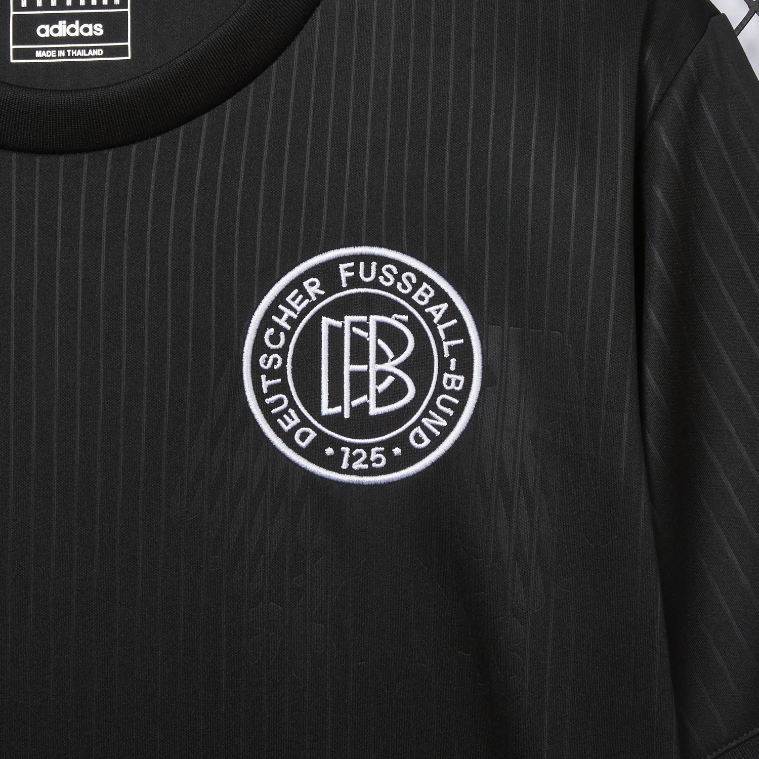 UltraTrikot-Germany 2025 Black 125-Year Anniversary Commemorative Edition Jersey - Fans Version