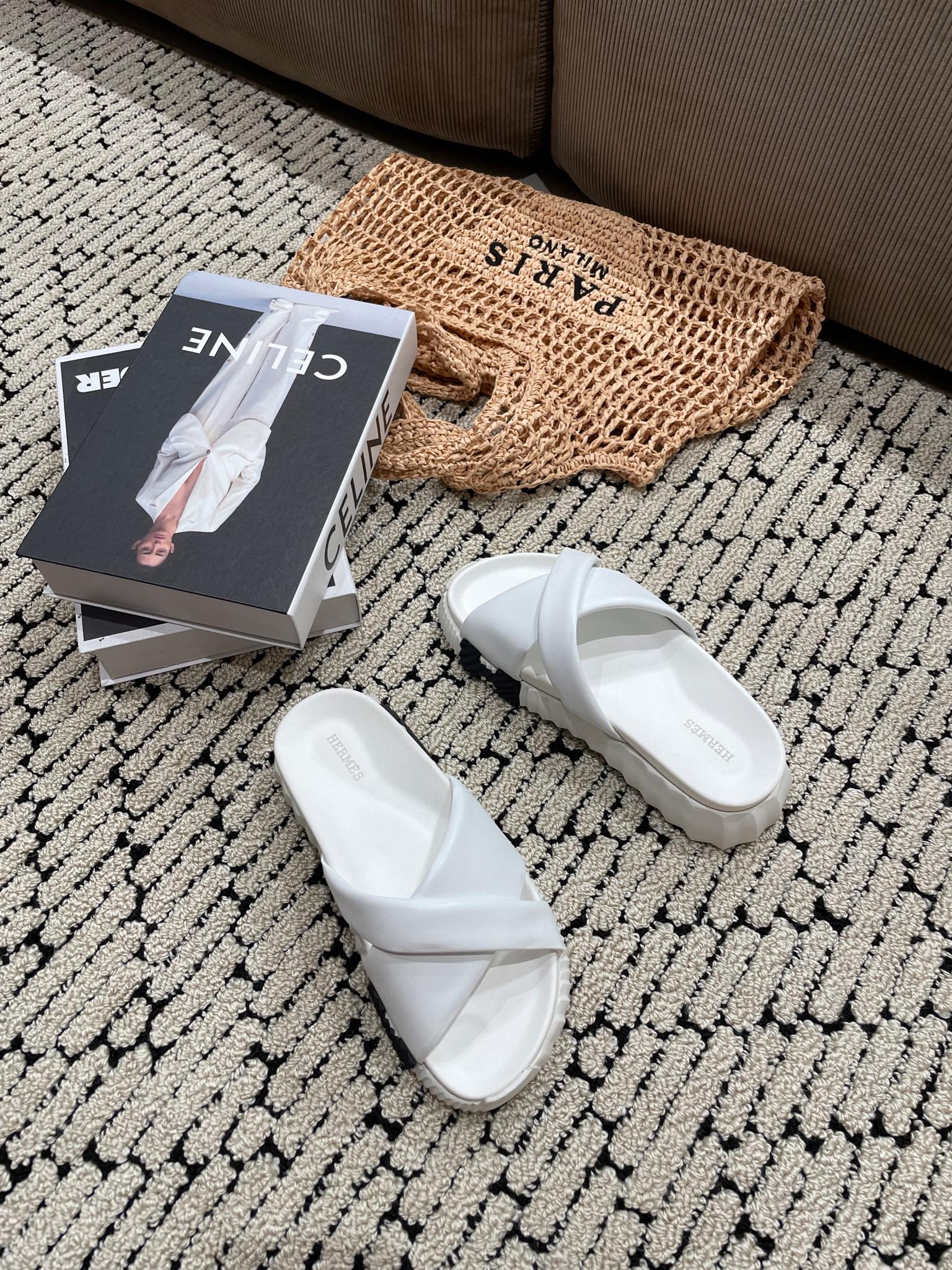 INFRA SANDAL WHITE CALFSKIN、mysite、Cacoeks