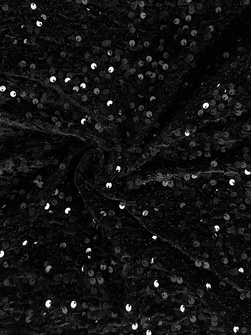 Women's Fashion Pants with Elastic Waistband, Bow Tie Design, Sequin Detailing, Stylish Long Trousers for Casual Wear