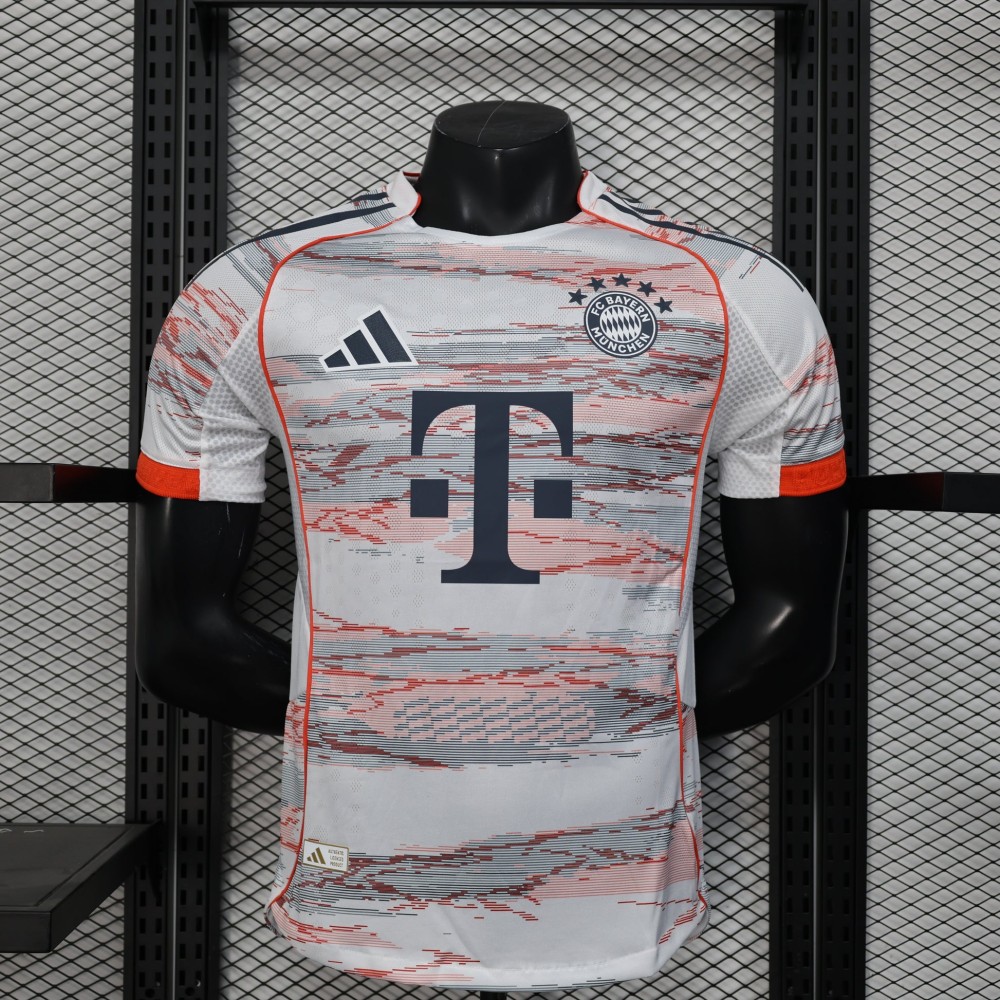 25/26 Player Version Bayern Munich Away Football Shirt-mysite Custom Football Kit- Nextkits