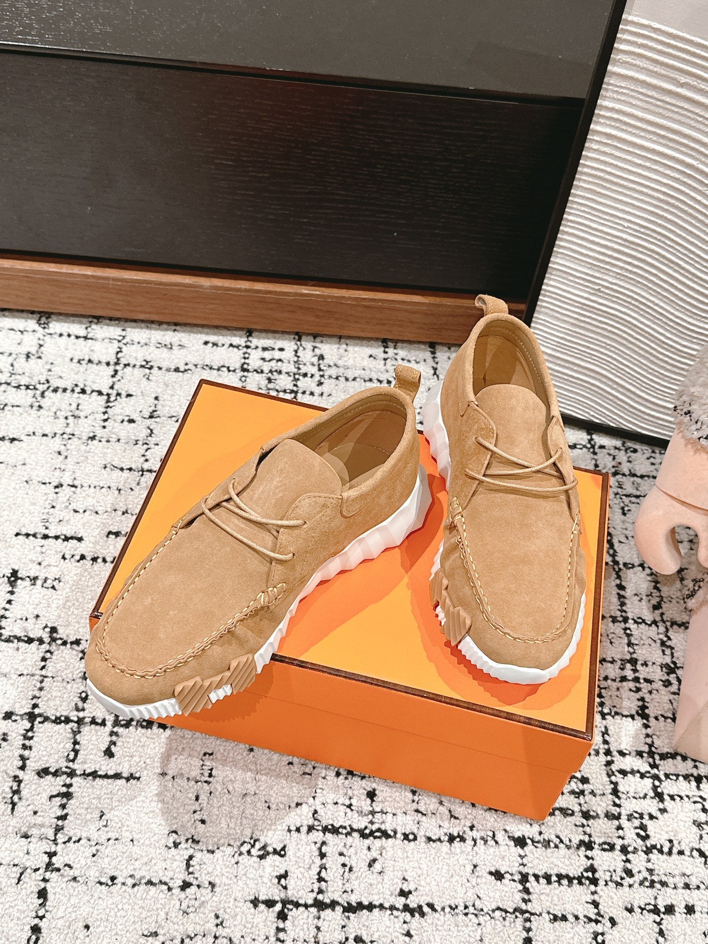 INCREASE SNEAKER IN PEANUT BROWN SUEDE、mysite、Cacoeks