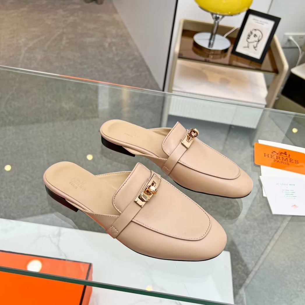 0Z MULE PASTEL PINK LAMBSKIN、mysite、Cacoeks