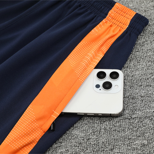 ManixJersey.com | Real Madrid 24-25 Long Sleeve Training Set - Deep Blue -Customize Name, Number and Patch | Worldwide Shipping