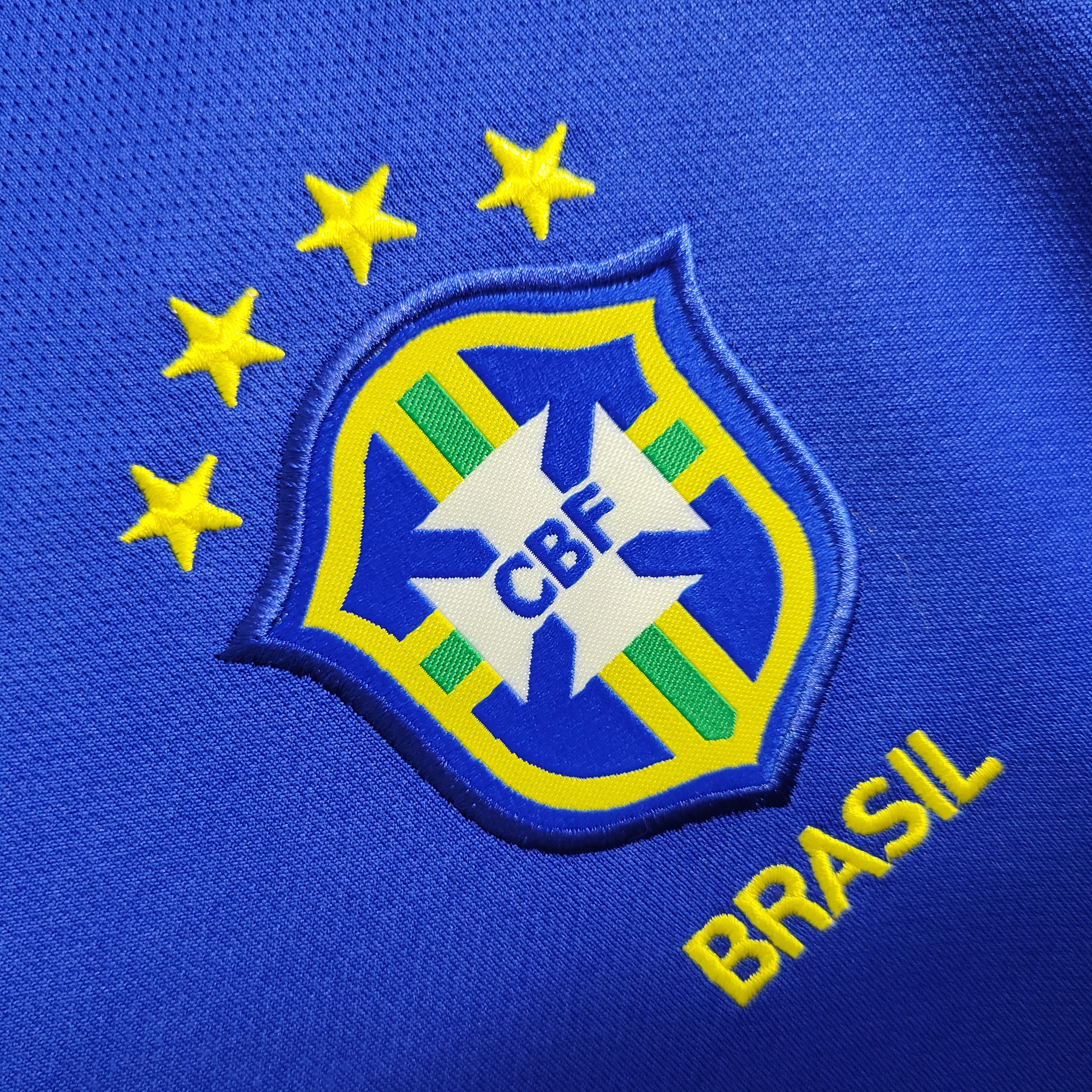 GlobeJersey-Retro Brazil 2002 Away Stadium Jersey