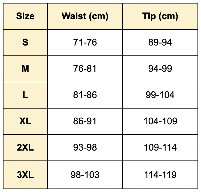 BUTT LIFTER SHORTS SIZE