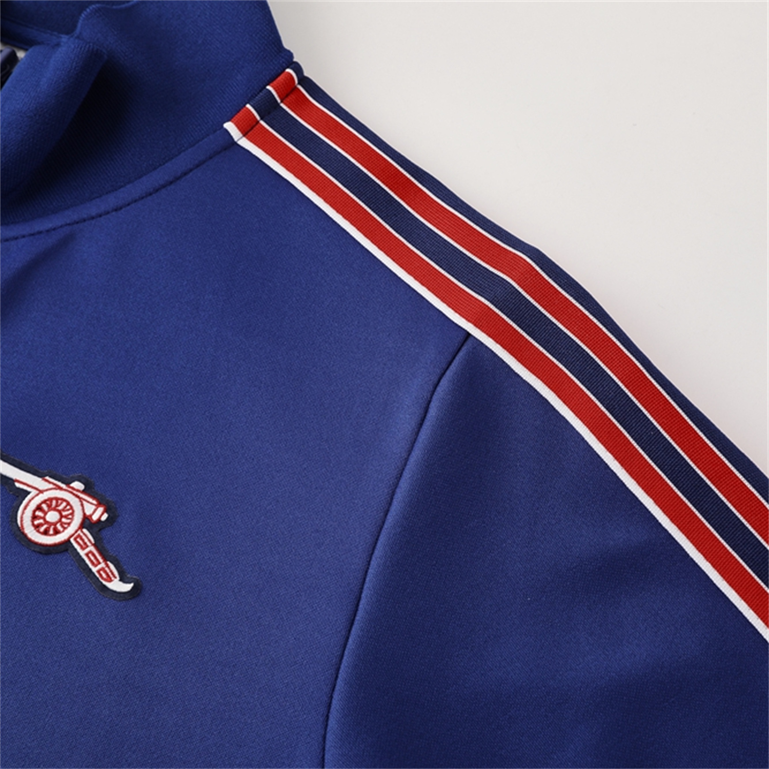 UltraTrikot-Arsenal 25-26 Throwback Trefoil Jacket Training Tracksuit - Royal Blue Jackets & Pants