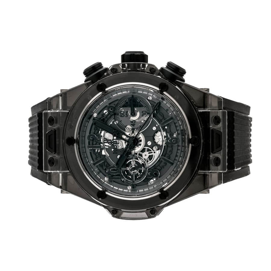 hublot big bang unico sapphire all black watch 411 jb 4901 rt1