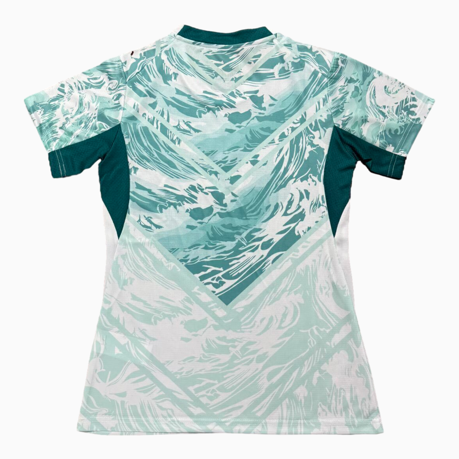 SIUjerseys-Women's Portugal 2026 Away White And Cyan Jersey