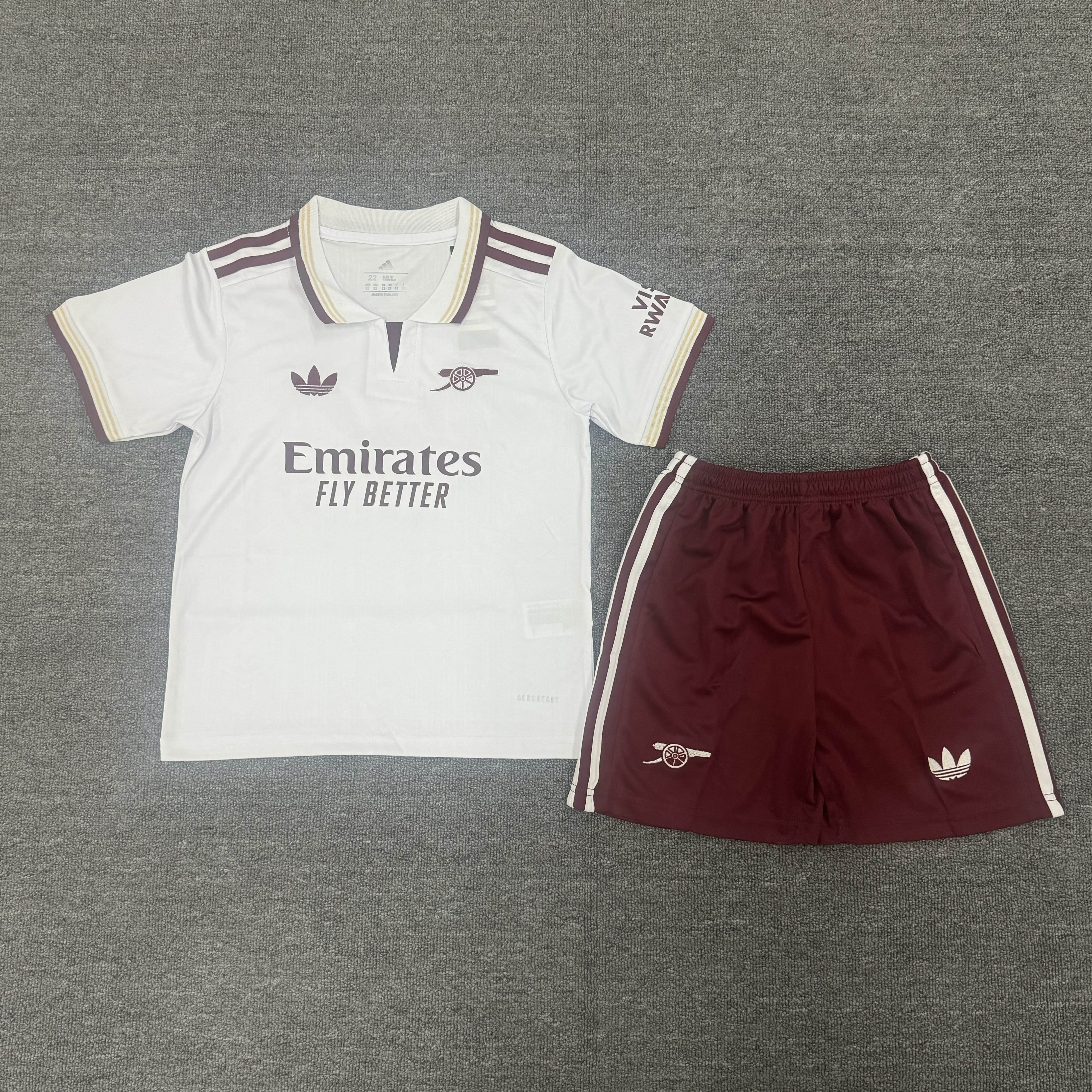 2025/2026 Arsenal Third Away Football Shirt 1:1 Thai Quality Kids Size:football jersey mysite: unitedjerseyfootball 邓江浪:football