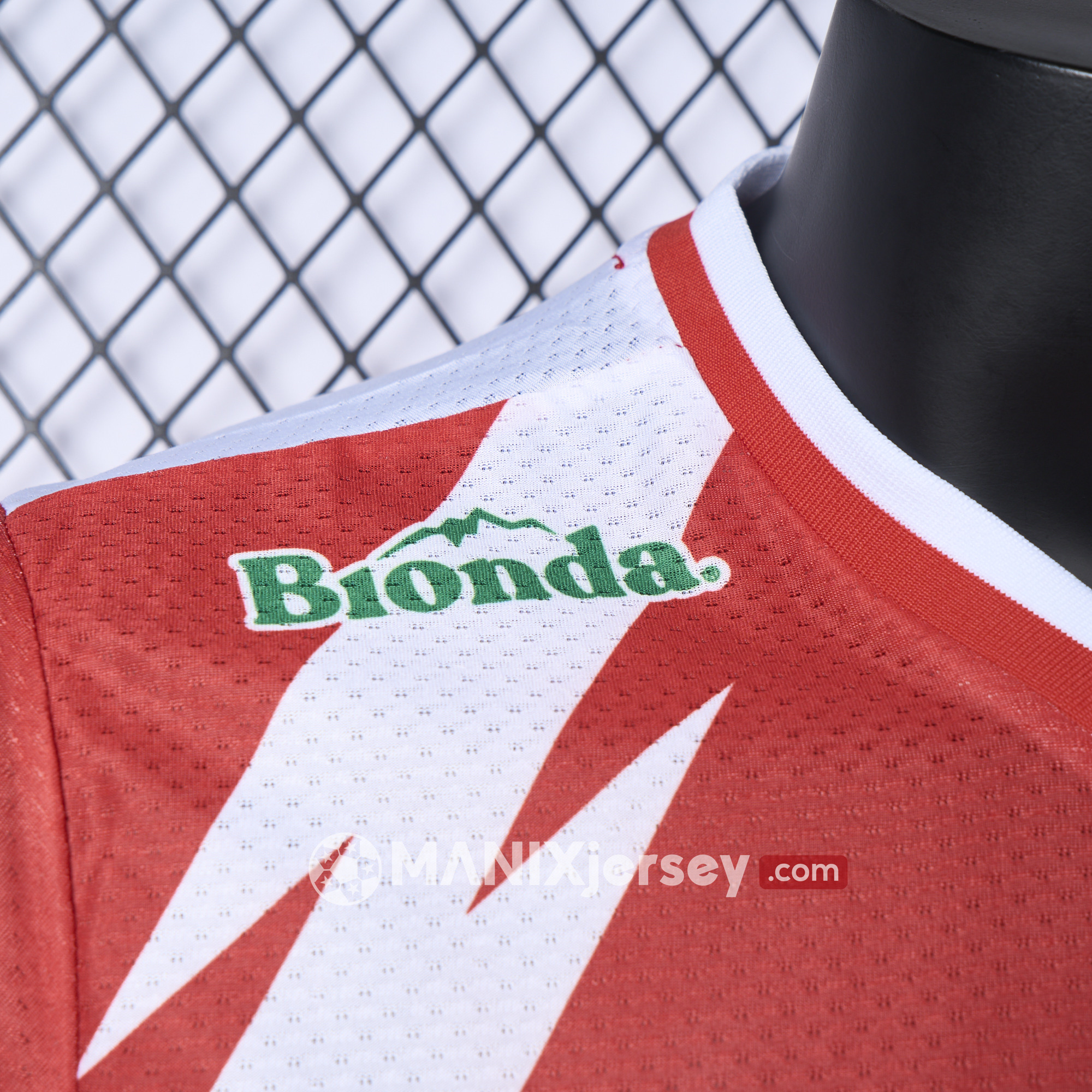 ManixJersey.com | Club Necaxa 24-25 Home Jersey - Player Version -Customize Name, Number and Patch | Worldwide Shipping