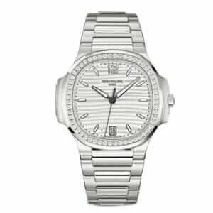 patek-philippe-white-dial-diamond-steel-replica-watch