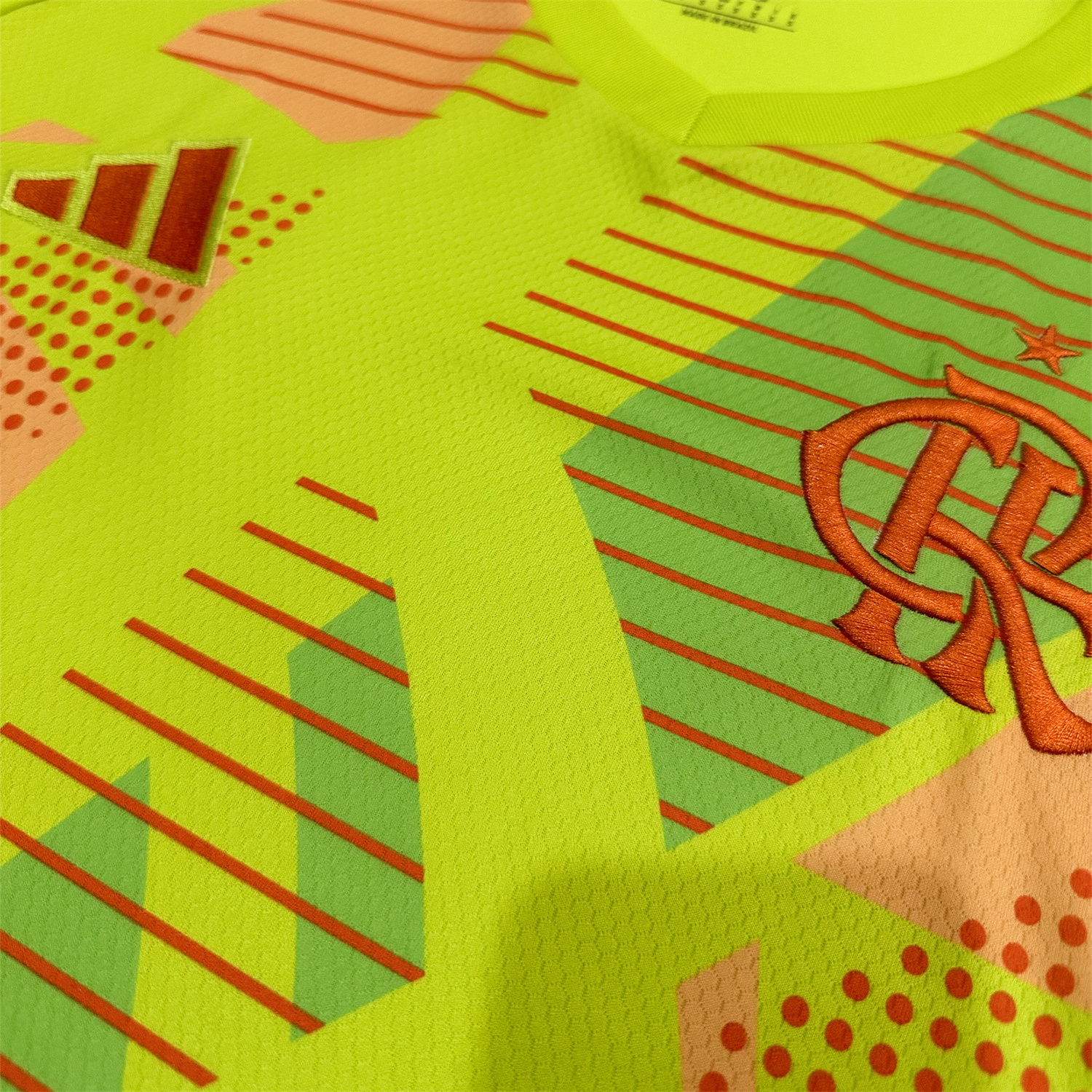 Funinjersey-Flamengo 25-26 Yellow Green Goalkeeper Jersey - Fans Version