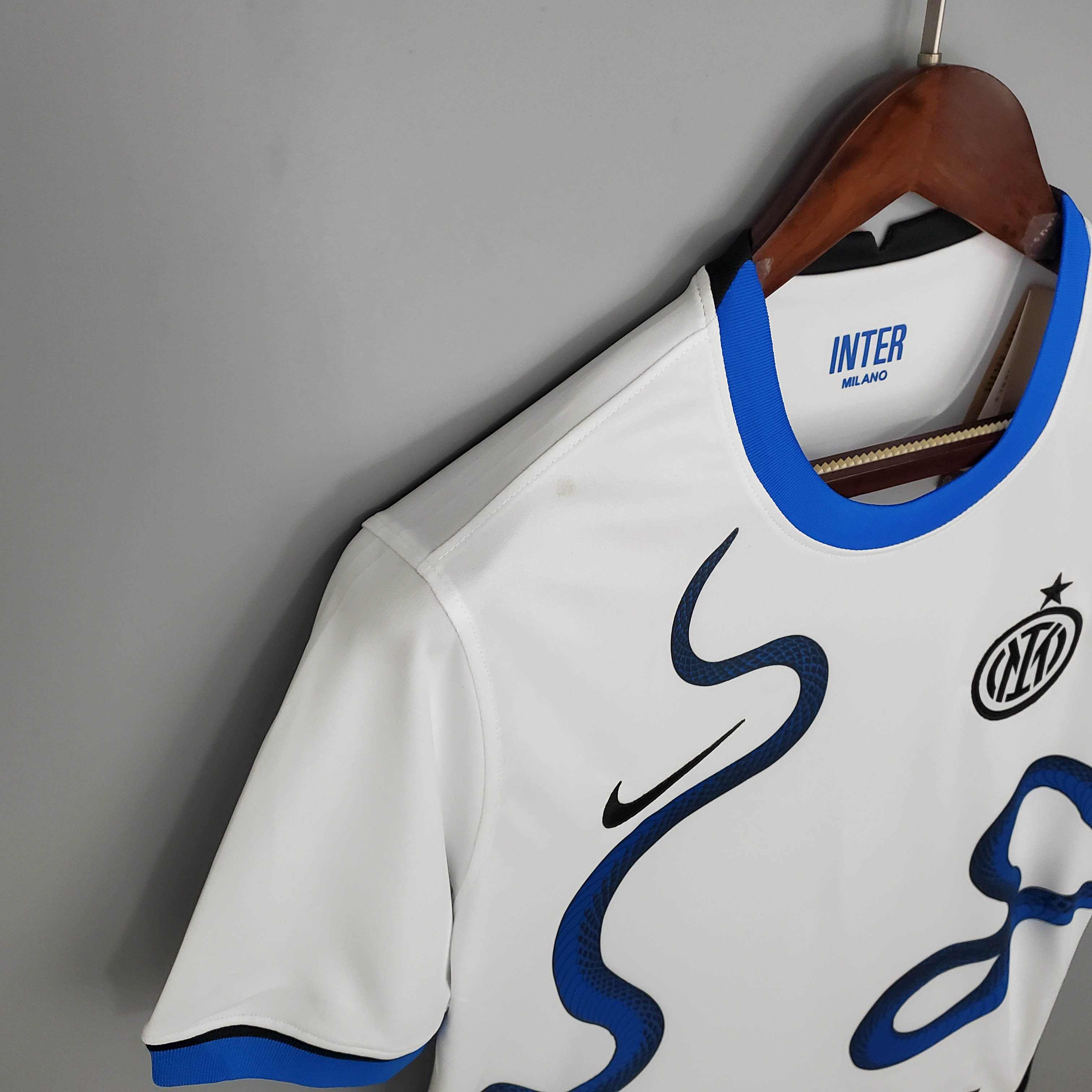 Internazionale Milan Football Jersey White 2021/2022 1:1 Thai Quality Away:football jersey mysite: unitedjerseyfootball 邓江浪:football
