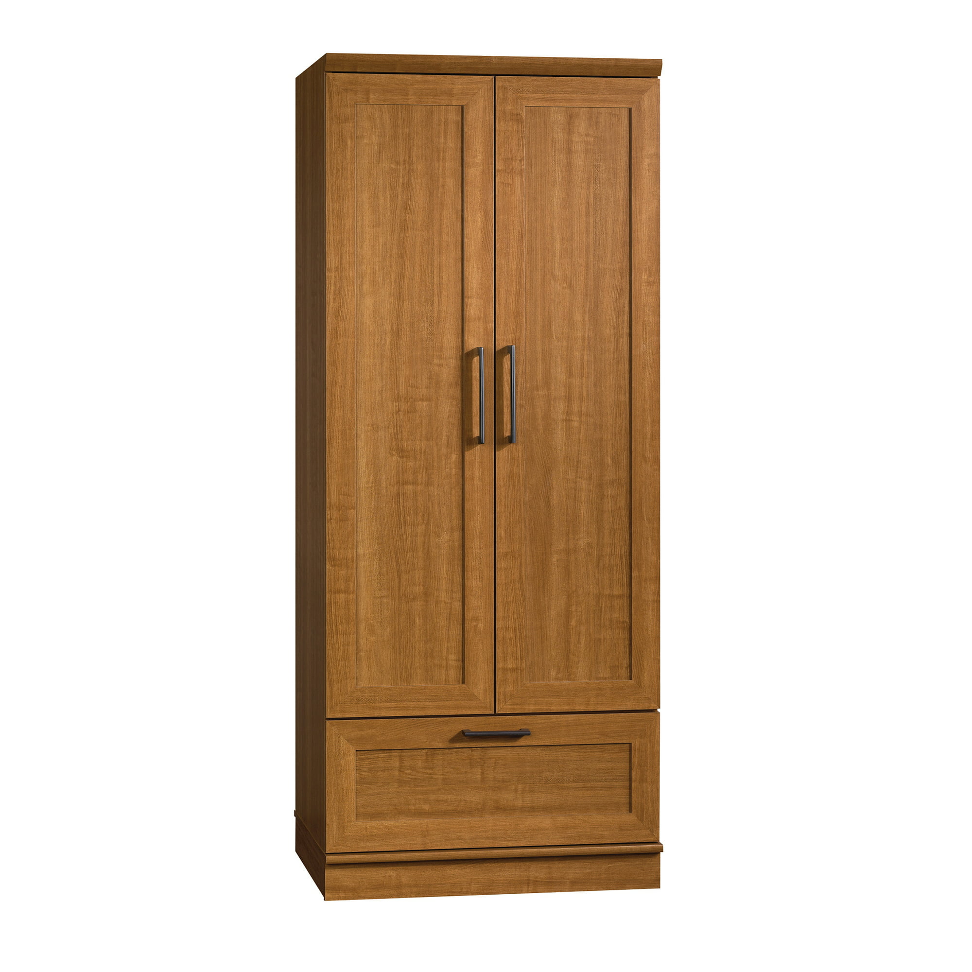 Sauder Homeplus Wardrobe/Storage Cabinet, Sienna Oak Finish