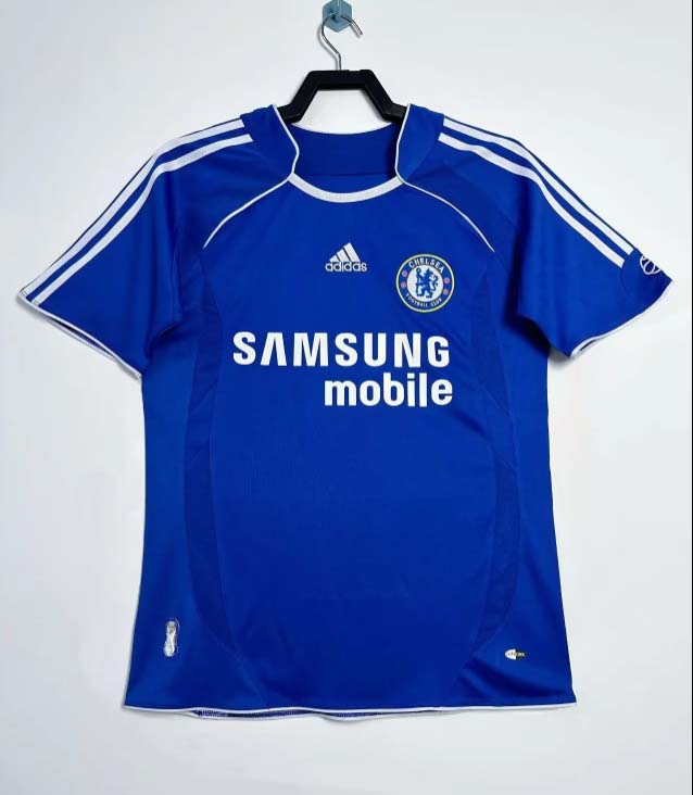 2006/2007 Retro Chelsea Home Football Shirt 1:1 Thai Quality:football jersey mysite: unitedjerseyfootball 邓江浪:football