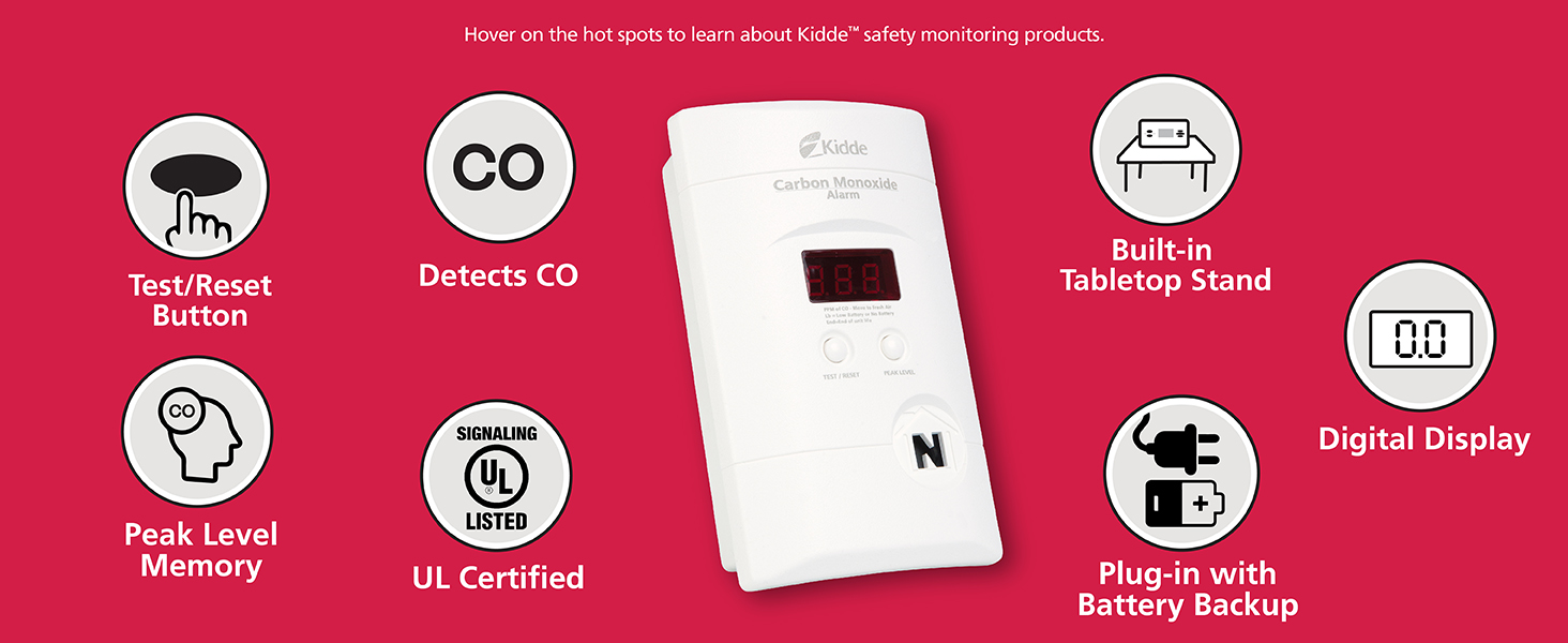 Kidde Nighthawk Carbon Monoxide Detector