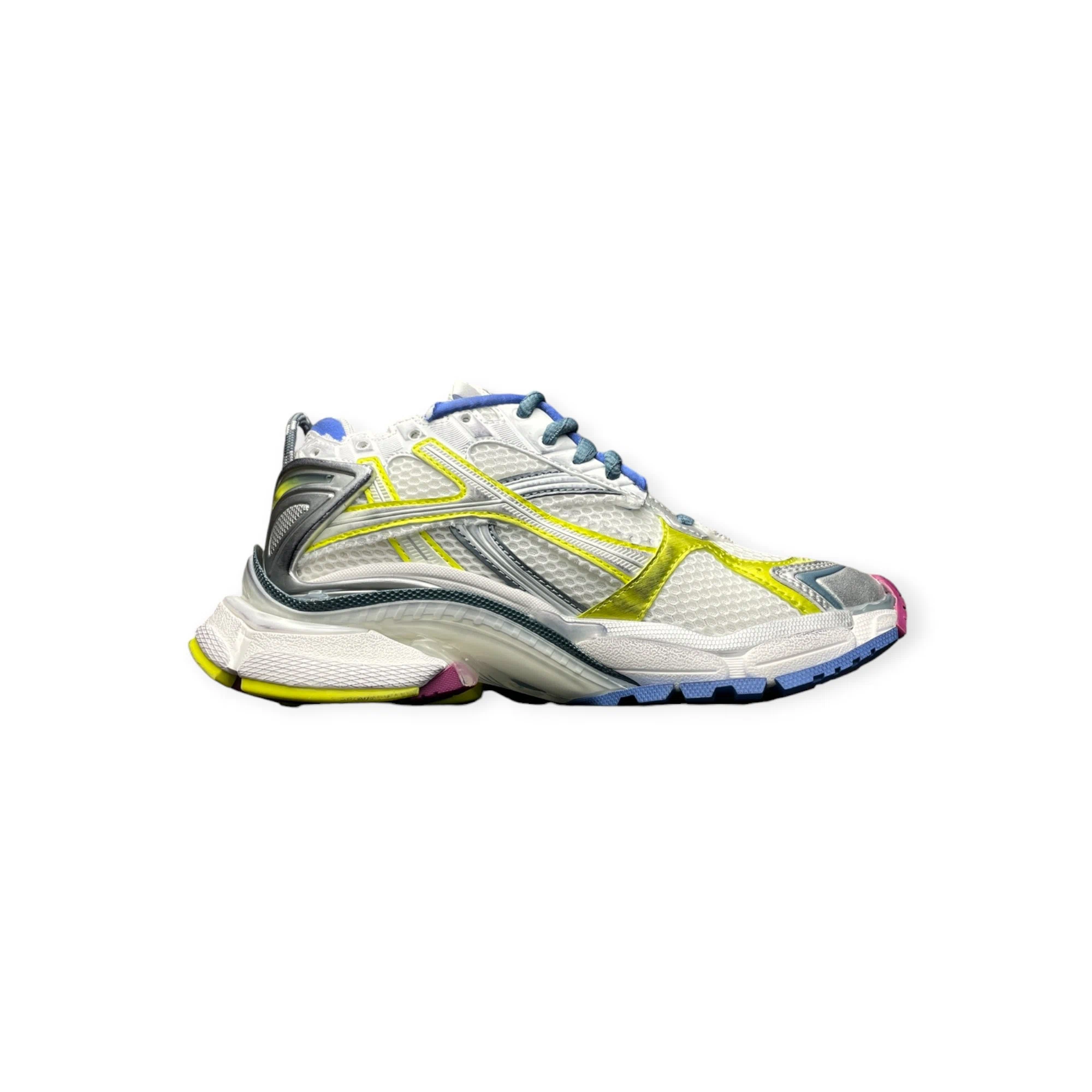 Balenciaga Runner Sneaker In White Blue Purple Yellow、mysite、Cacoeks
