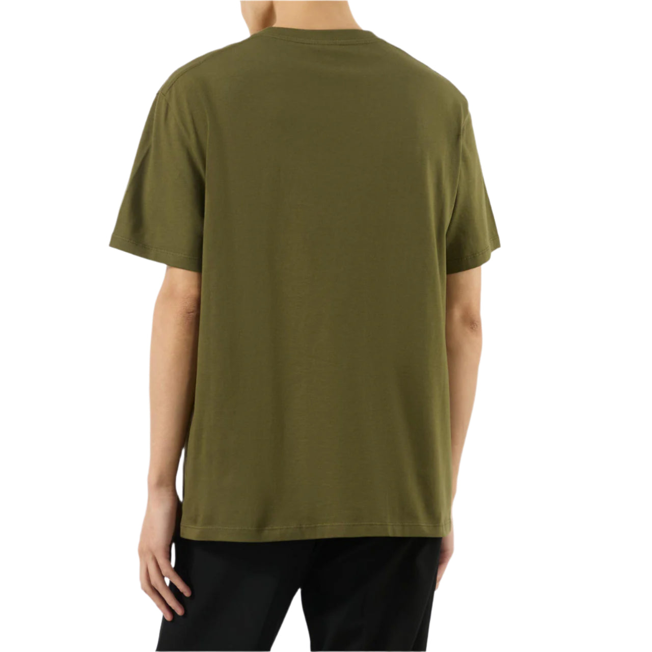 Loewe Anagram Khaki Green T-Shirt with Pocket、mysite、Cacoeks