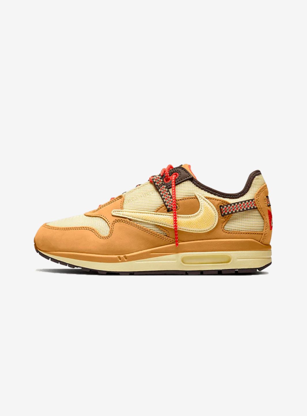 Nike Air Max 1 Travis Scott Cactus Jack Wheat Lemon Drop、NIKE、Cacoeks