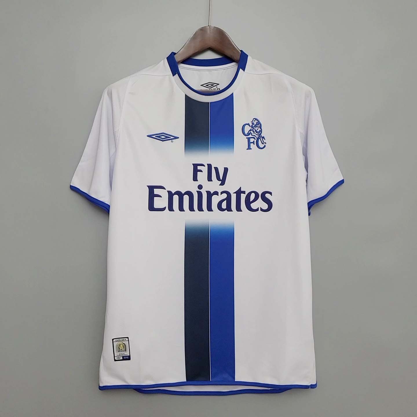 2003/2005 Retro Chelsea Away Football Shirt1:1 Thai Quality:football jersey mysite: unitedjerseyfootball 邓江浪:football