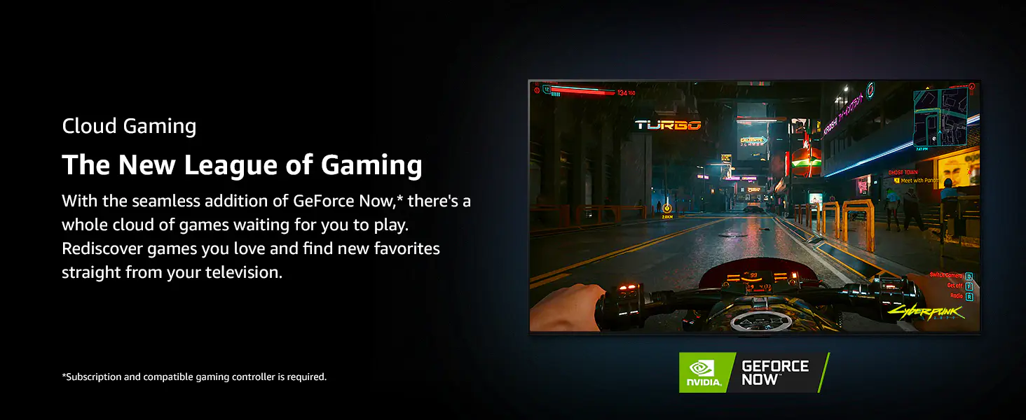 With GeForce Now, Cloud gaming, there&amp;#39;s a whole cloud of games waiting for you to play