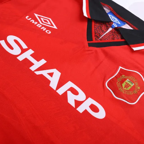 94-96 Manchester United home soccer jersey-Retro version: Ajax 24-25 Home Stadium Jersey - Fans Version mysite: Adidas luxuryfootballshirts.com: https://www.luxuryfootballshirts.com/