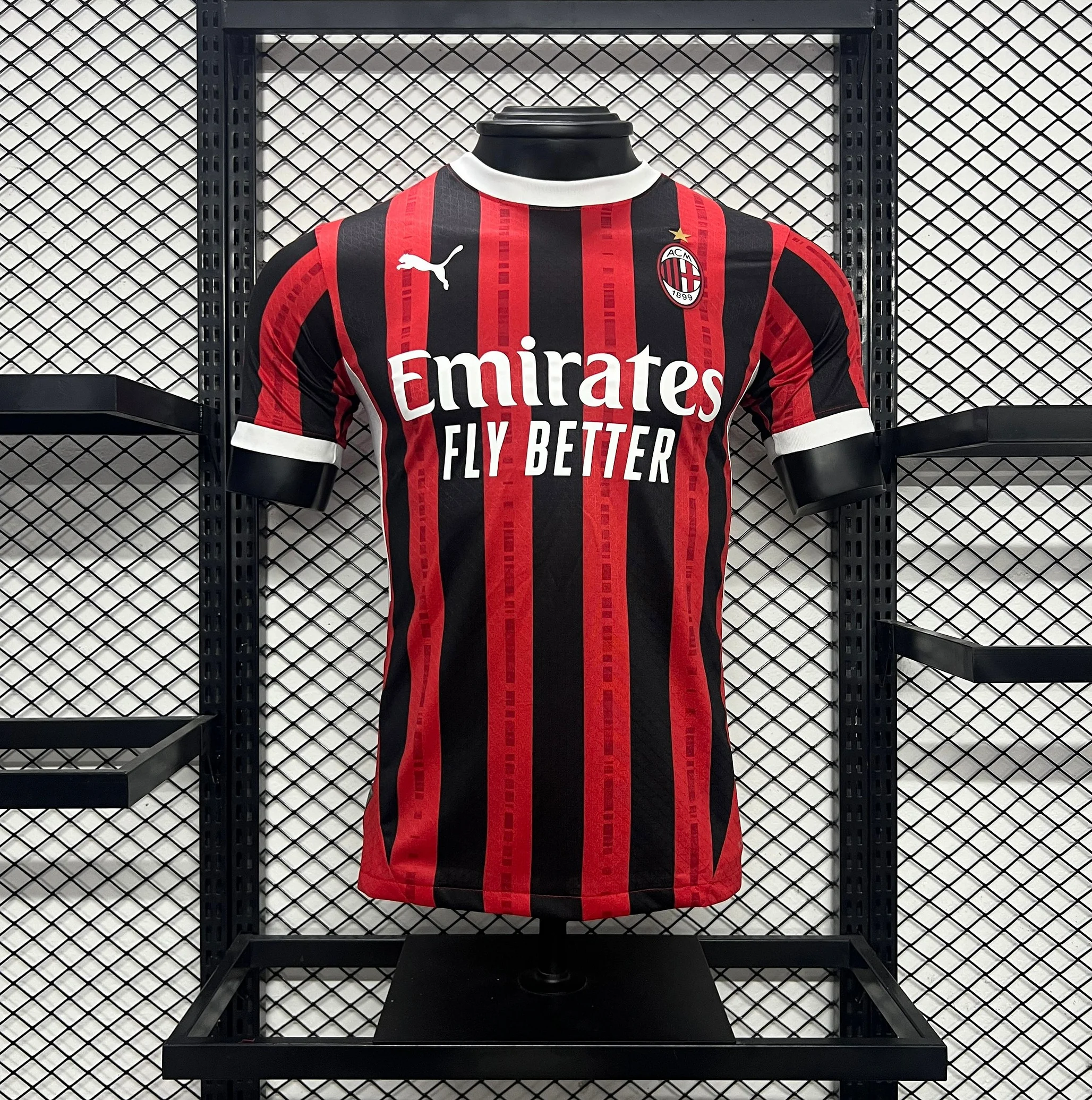 2024/2025 Player Version AC Milan Home Football Jersey 1:1 Thai Quality:football jersey mysite: unitedjerseyfootball 邓江浪:football
