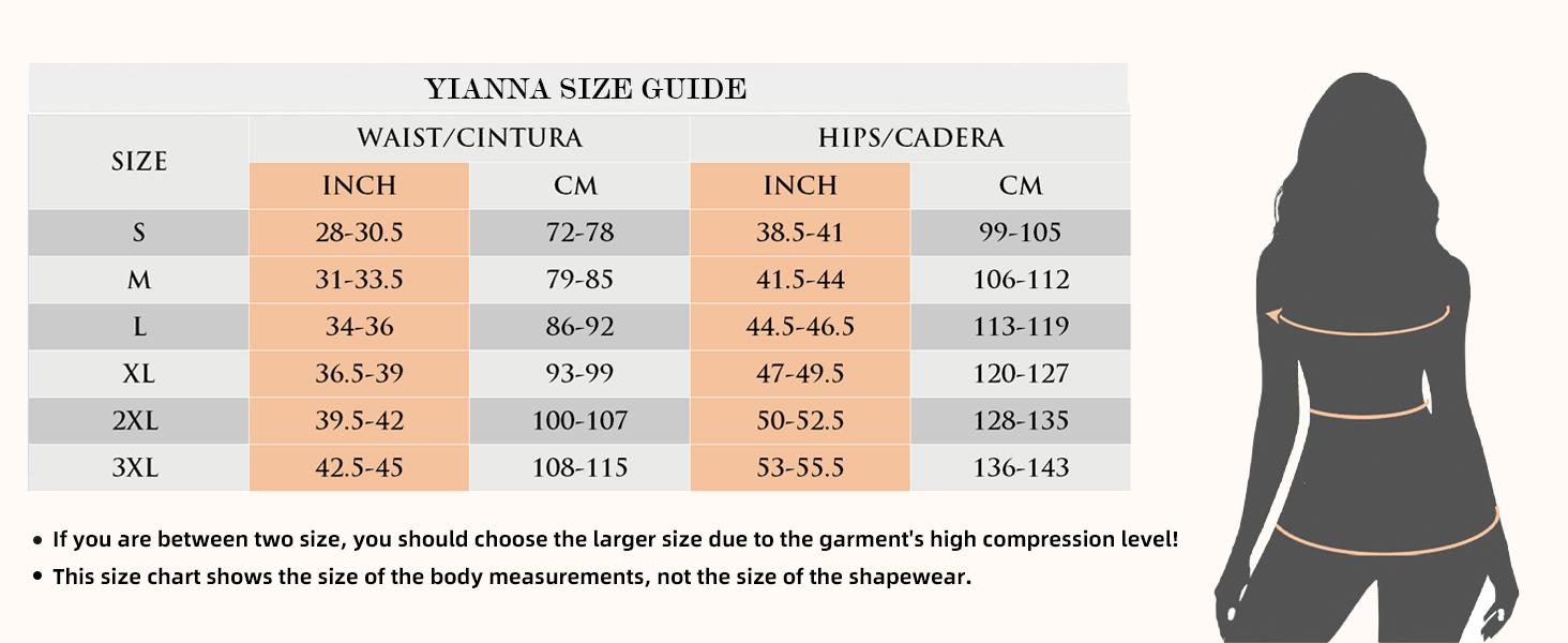 YIANNA Overbust Fajas Colombianas Shapewear for Women Tummy Control Brief Shaper SpringStatements